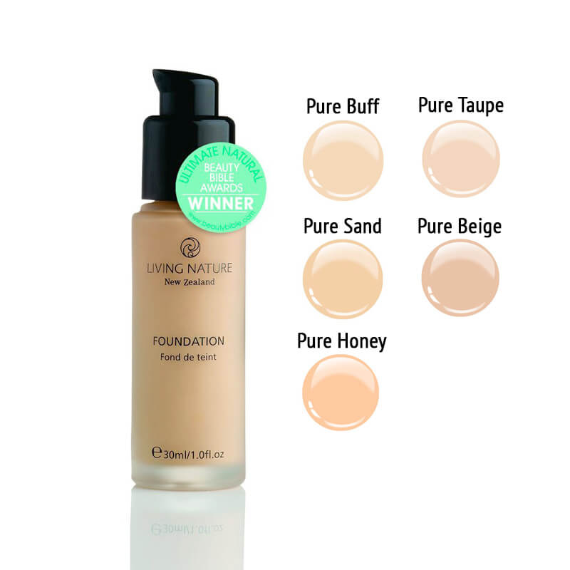 Natural foundation. Mosky Pure Buffer.
