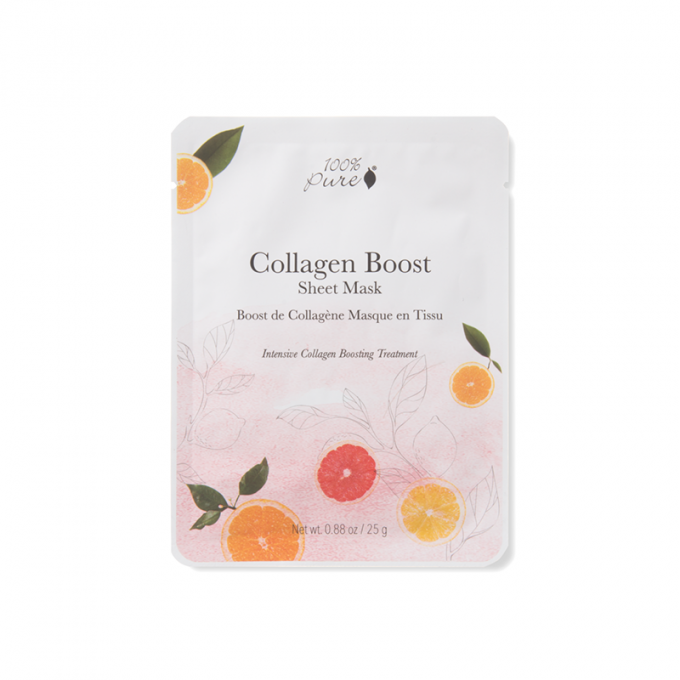 100 percent pure-Collagen-Boost-Masks-Sheet